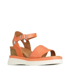 Hot EOS Footwear SASKIA STRAP WEDGE SANDALS LEATHER