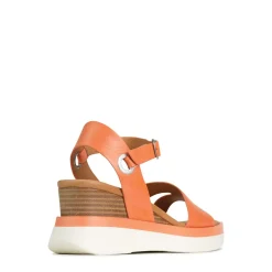 Hot EOS Footwear SASKIA STRAP WEDGE SANDALS LEATHER