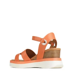 Hot EOS Footwear SASKIA STRAP WEDGE SANDALS LEATHER