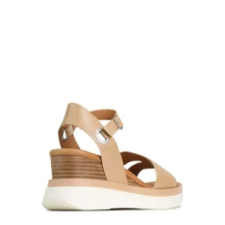 Hot EOS Footwear SASKIA STRAP WEDGE SANDALS LEATHER