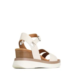 Hot EOS Footwear SASKIA STRAP WEDGE SANDALS LEATHER