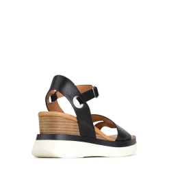 Hot EOS Footwear SASKIA STRAP WEDGE SANDALS LEATHER