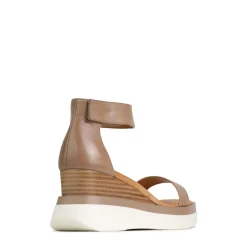 Shop EOS Footwear SASKINA WEDGE SANDALS LEATHER
