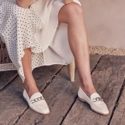 Clearance EOS Footwear SENSE CHAIN LOAFER LEATHER