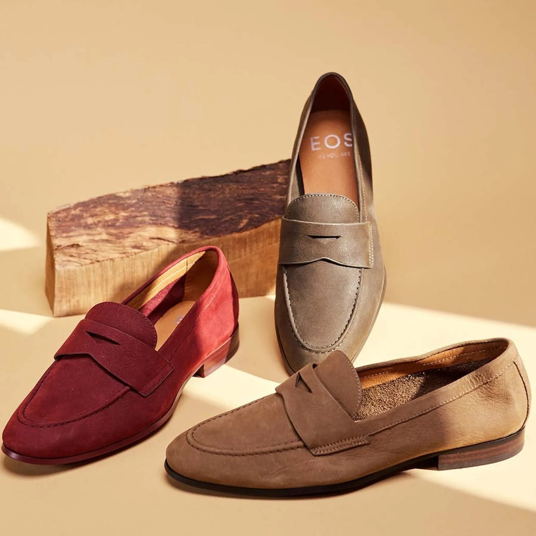 Flash Sale EOS Footwear SERAH SUEDE LEATHER LOAFERS