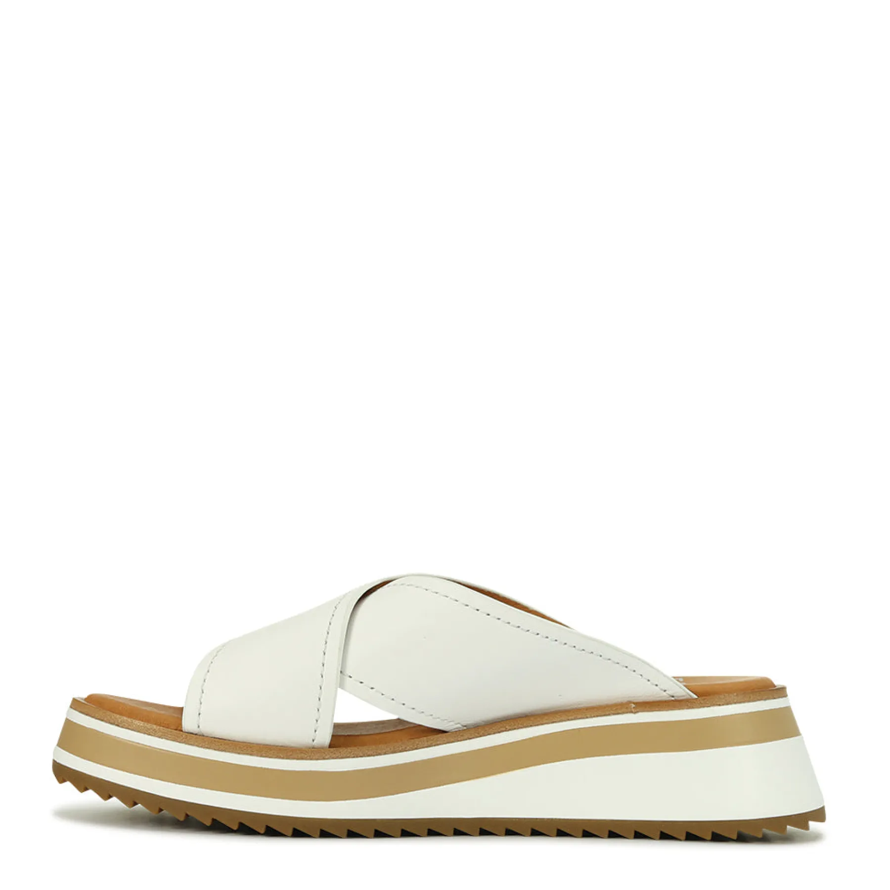 Cheap EOS Footwear SPORT LEATHER CROSSOVER SLIDE SANDAL