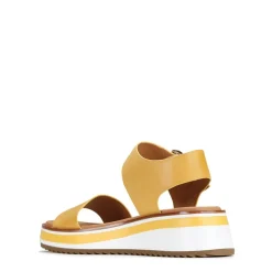 Best EOS Footwear SPORTY LEATHER WEDGE SANDAL
