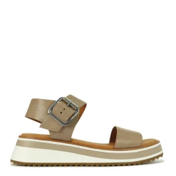 Best EOS Footwear SPORTY LEATHER WEDGE SANDAL