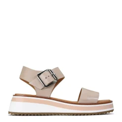 Best EOS Footwear SPORTY LEATHER WEDGE SANDAL