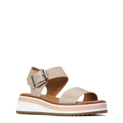 Best EOS Footwear SPORTY LEATHER WEDGE SANDAL