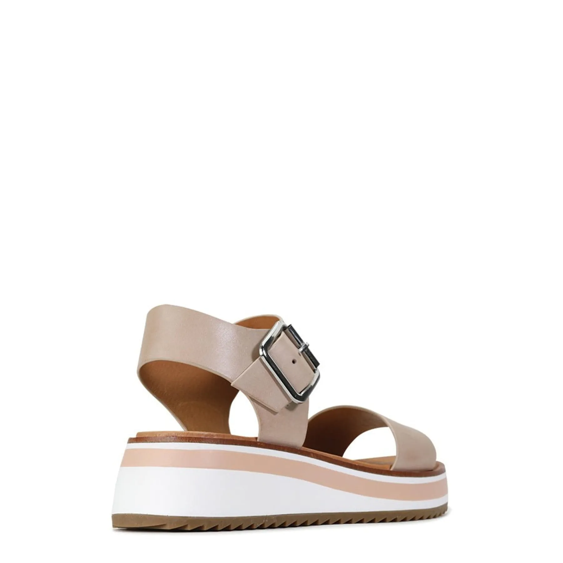 Best EOS Footwear SPORTY LEATHER WEDGE SANDAL