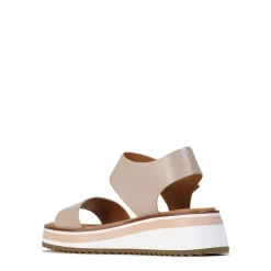 Best EOS Footwear SPORTY LEATHER WEDGE SANDAL