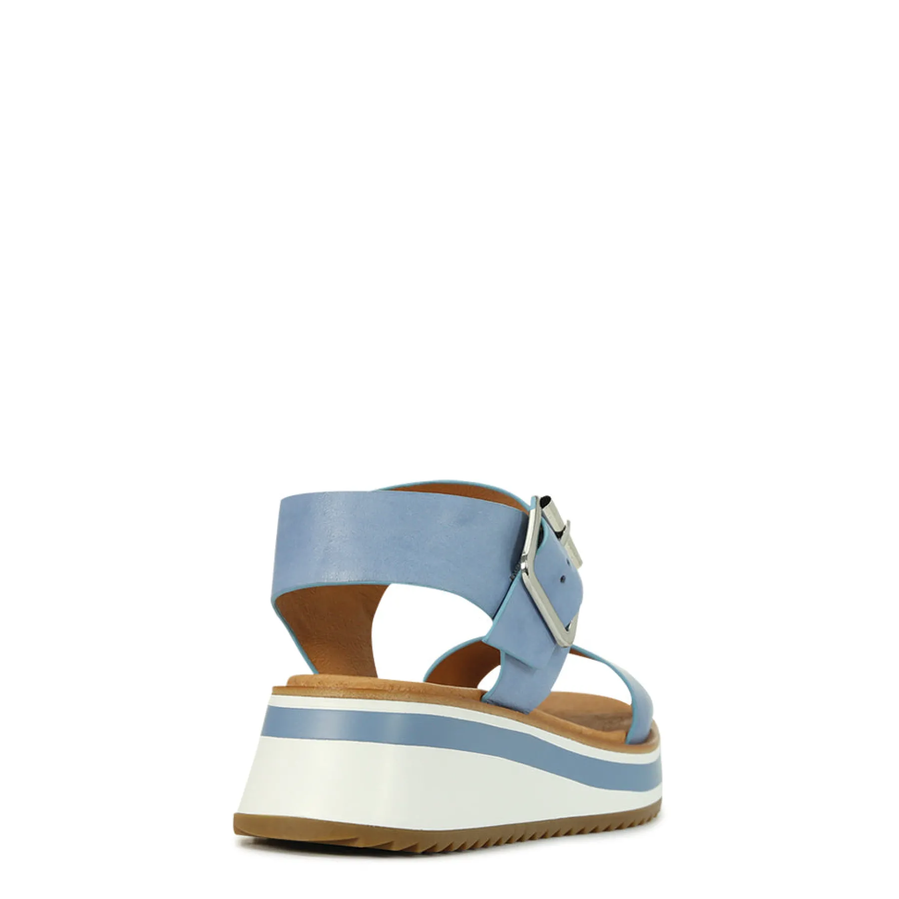 Best EOS Footwear SPORTY LEATHER WEDGE SANDAL