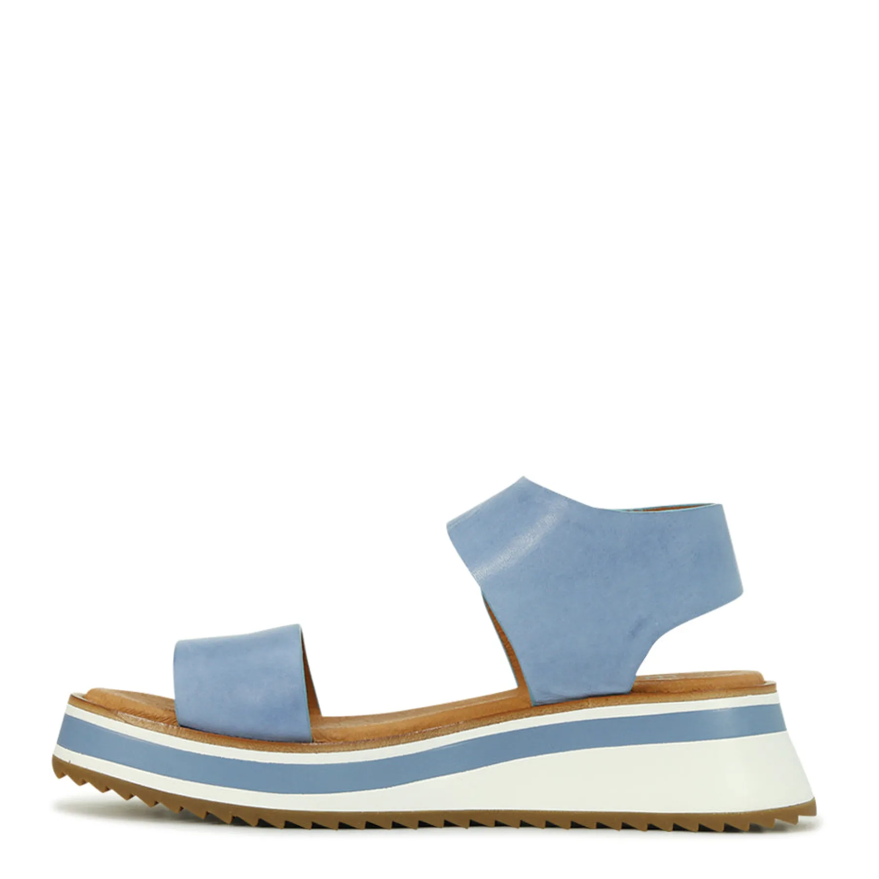 Best EOS Footwear SPORTY LEATHER WEDGE SANDAL