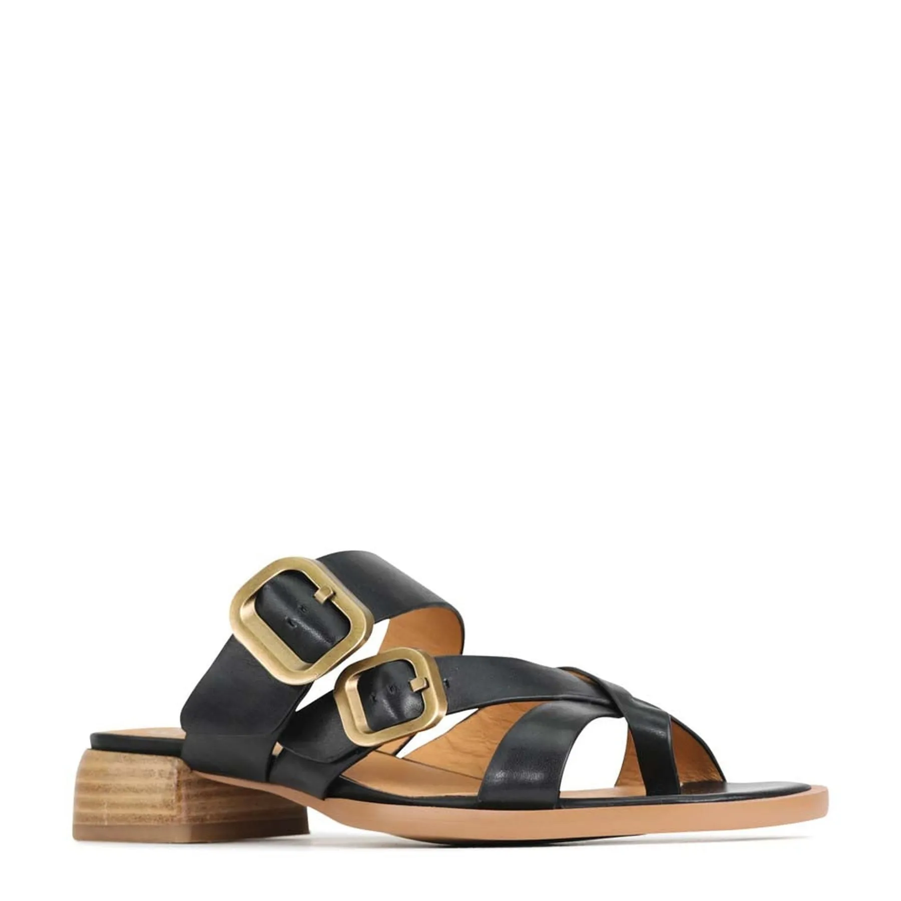 Store EOS Footwear TEIA SLIDE SANDALS LEATHER