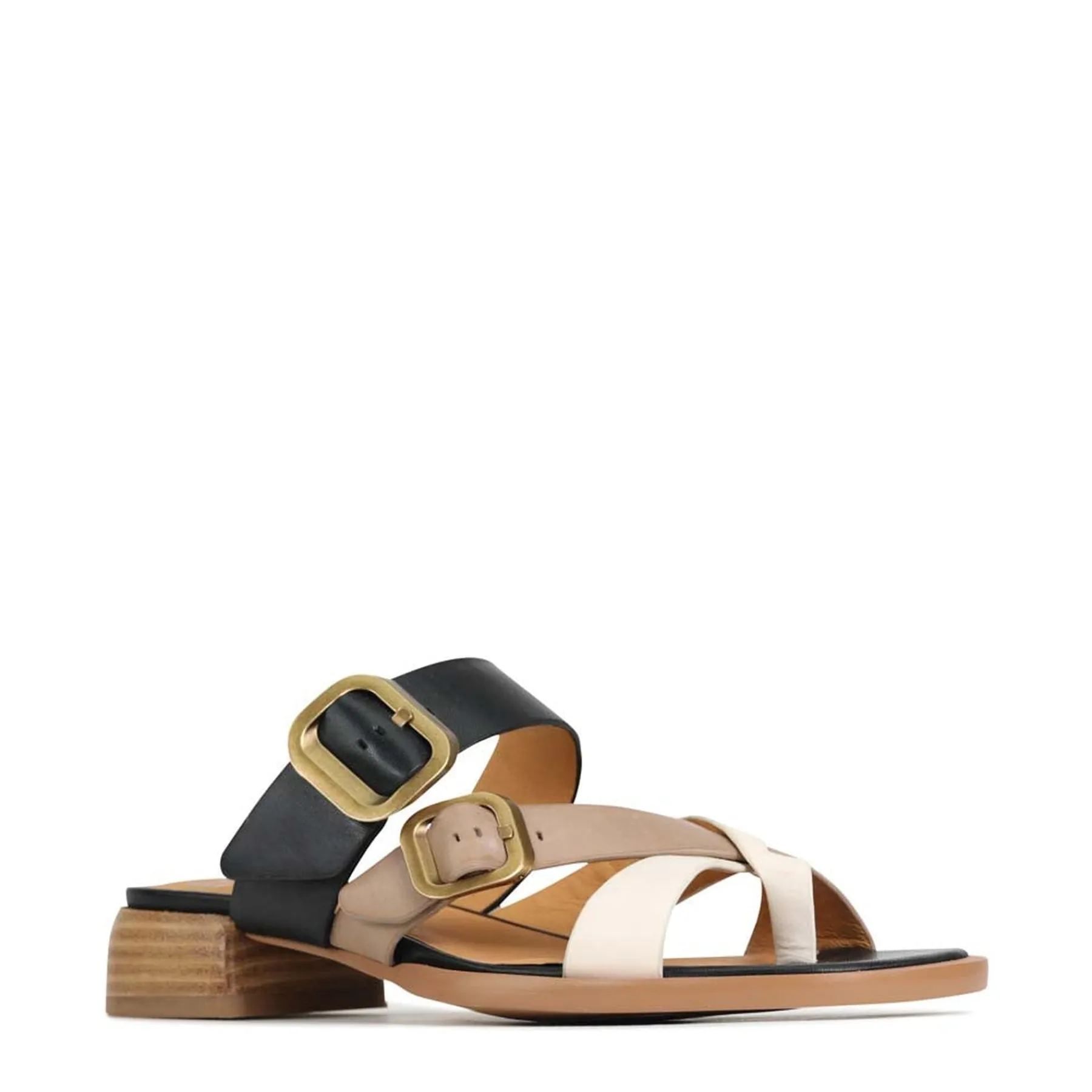 Store EOS Footwear TEIA SLIDE SANDALS LEATHER