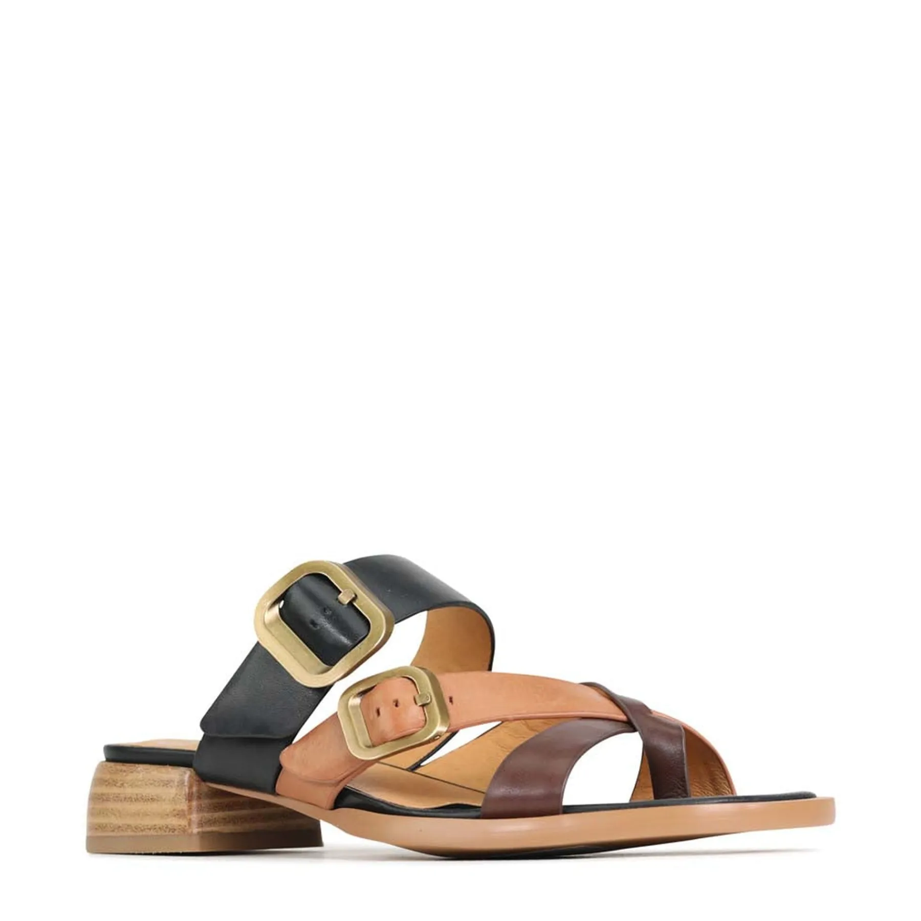Store EOS Footwear TEIA SLIDE SANDALS LEATHER