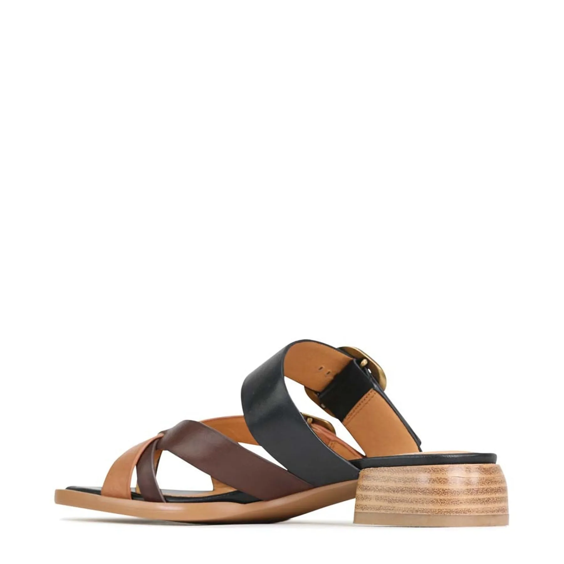 Store EOS Footwear TEIA SLIDE SANDALS LEATHER