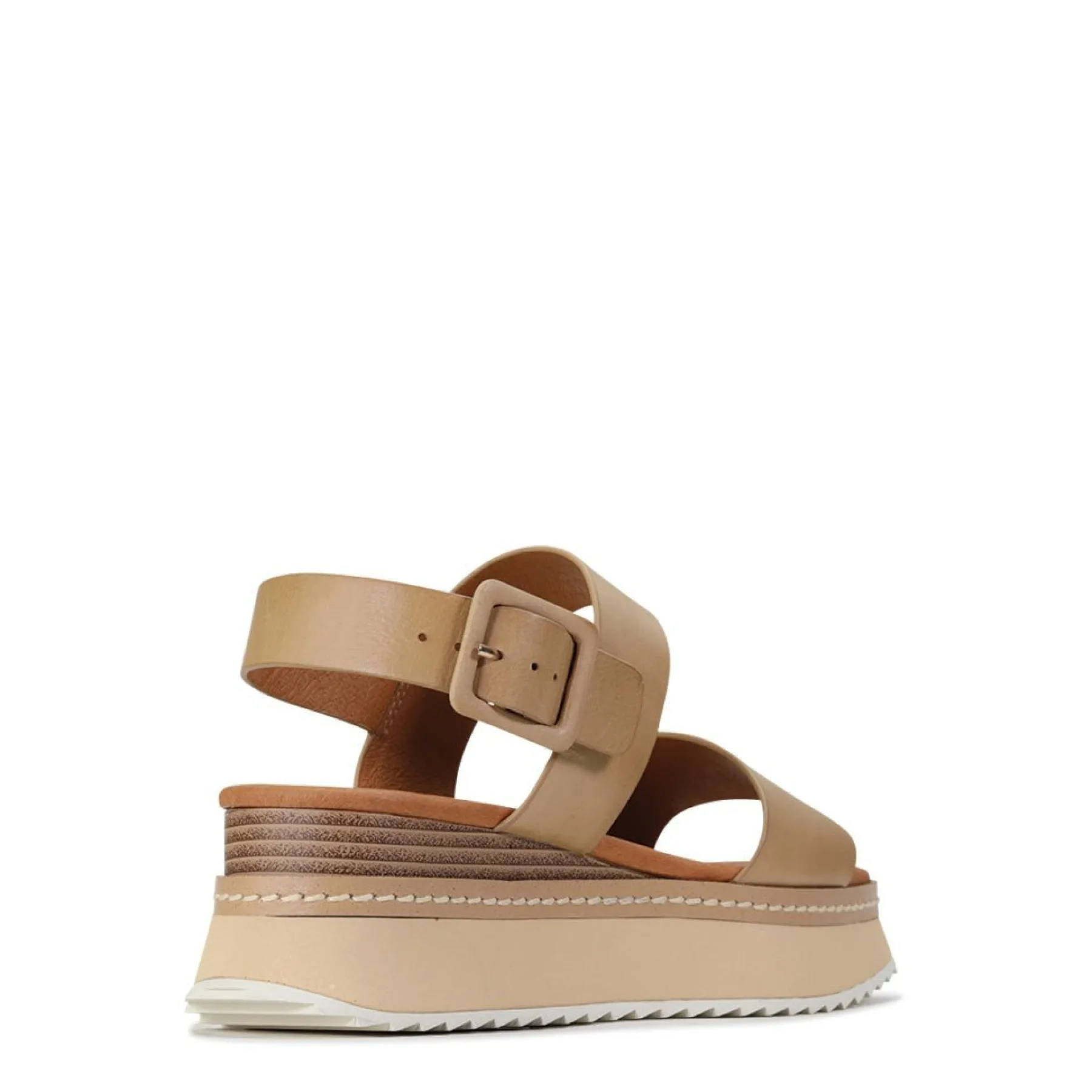 Online EOS Footwear TONAL LEATHER WEDGE SANDAL