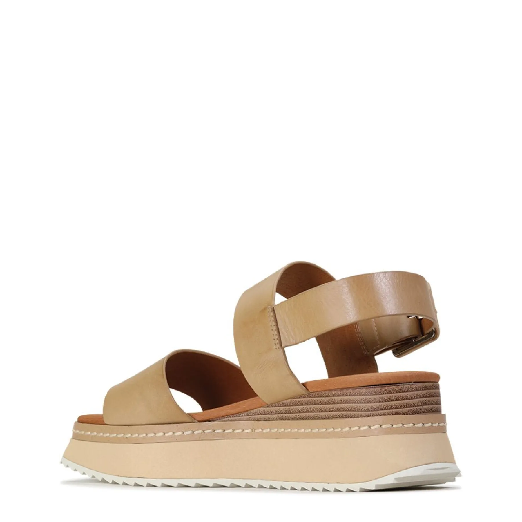 Online EOS Footwear TONAL LEATHER WEDGE SANDAL