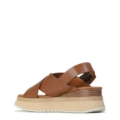 Store EOS Footwear TONALITIES LEATHER PLATFORM WEDGE SANDALS