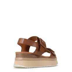 Online EOS Footwear TONES WEDGE SANDAL LEATHER