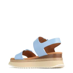 Online EOS Footwear TONES WEDGE SANDAL LEATHER