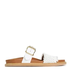Cheap EOS Footwear WEAVE SLIDE ARCHIVE SANDALS LEATHER