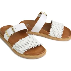 Cheap EOS Footwear WEAVE SLIDE ARCHIVE SANDALS LEATHER
