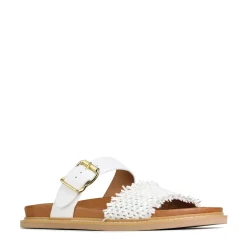 Cheap EOS Footwear WEAVE SLIDE ARCHIVE SANDALS LEATHER