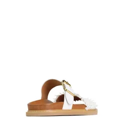 Cheap EOS Footwear WEAVE SLIDE ARCHIVE SANDALS LEATHER