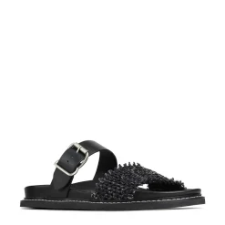 Cheap EOS Footwear WEAVE SLIDE ARCHIVE SANDALS LEATHER