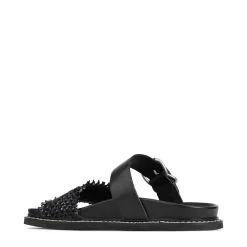 Cheap EOS Footwear WEAVE SLIDE ARCHIVE SANDALS LEATHER