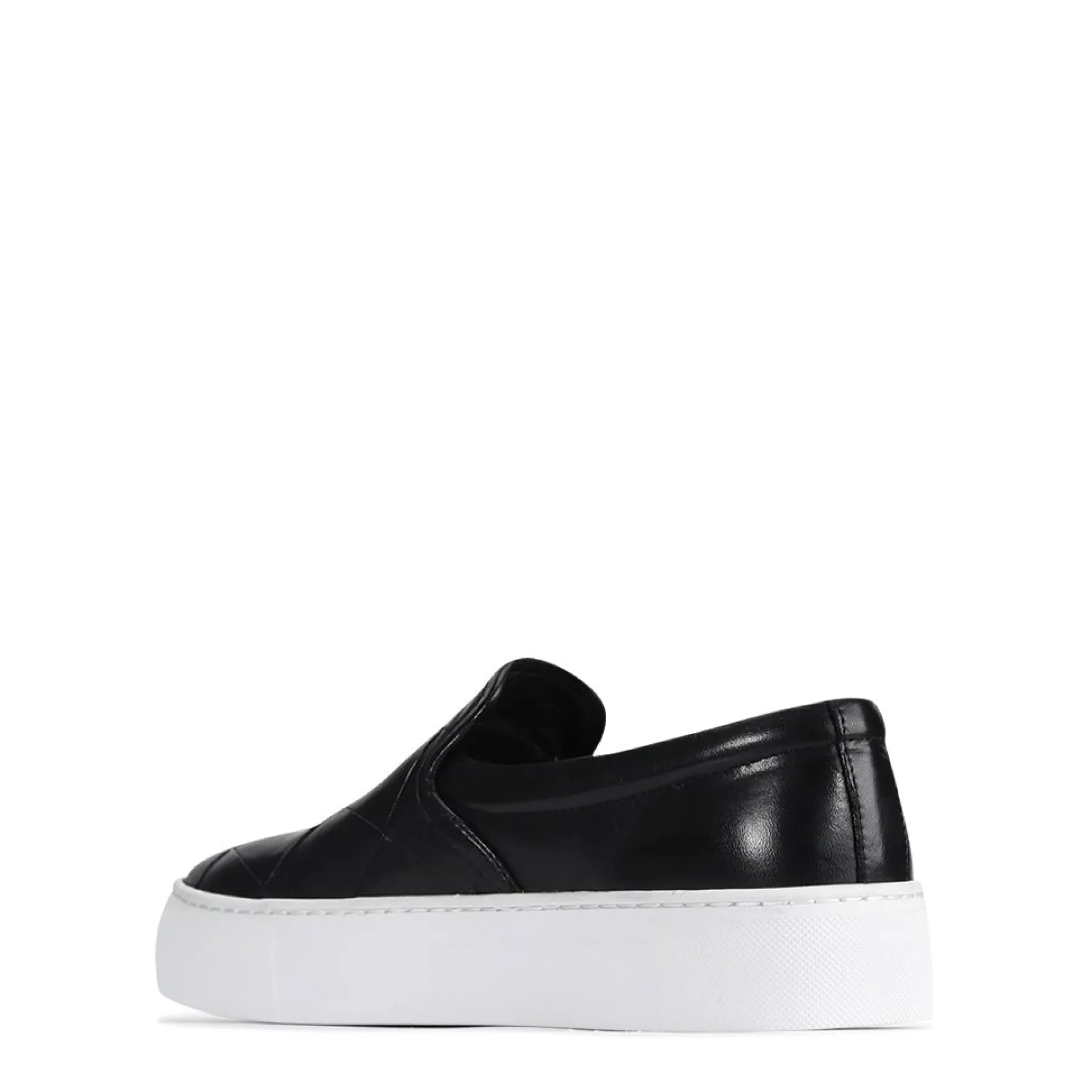 Cheap EOS Footwear WOVE LEATHER SLIP ON SNEAKER
