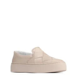 Cheap EOS Footwear WOVE LEATHER SLIP ON SNEAKER