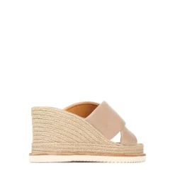 Store EOS Footwear ZELIE LEATHER WEDGE ESPADRILLE SANDALS