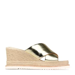 Store EOS Footwear ZELIE LEATHER WEDGE ESPADRILLE SANDALS